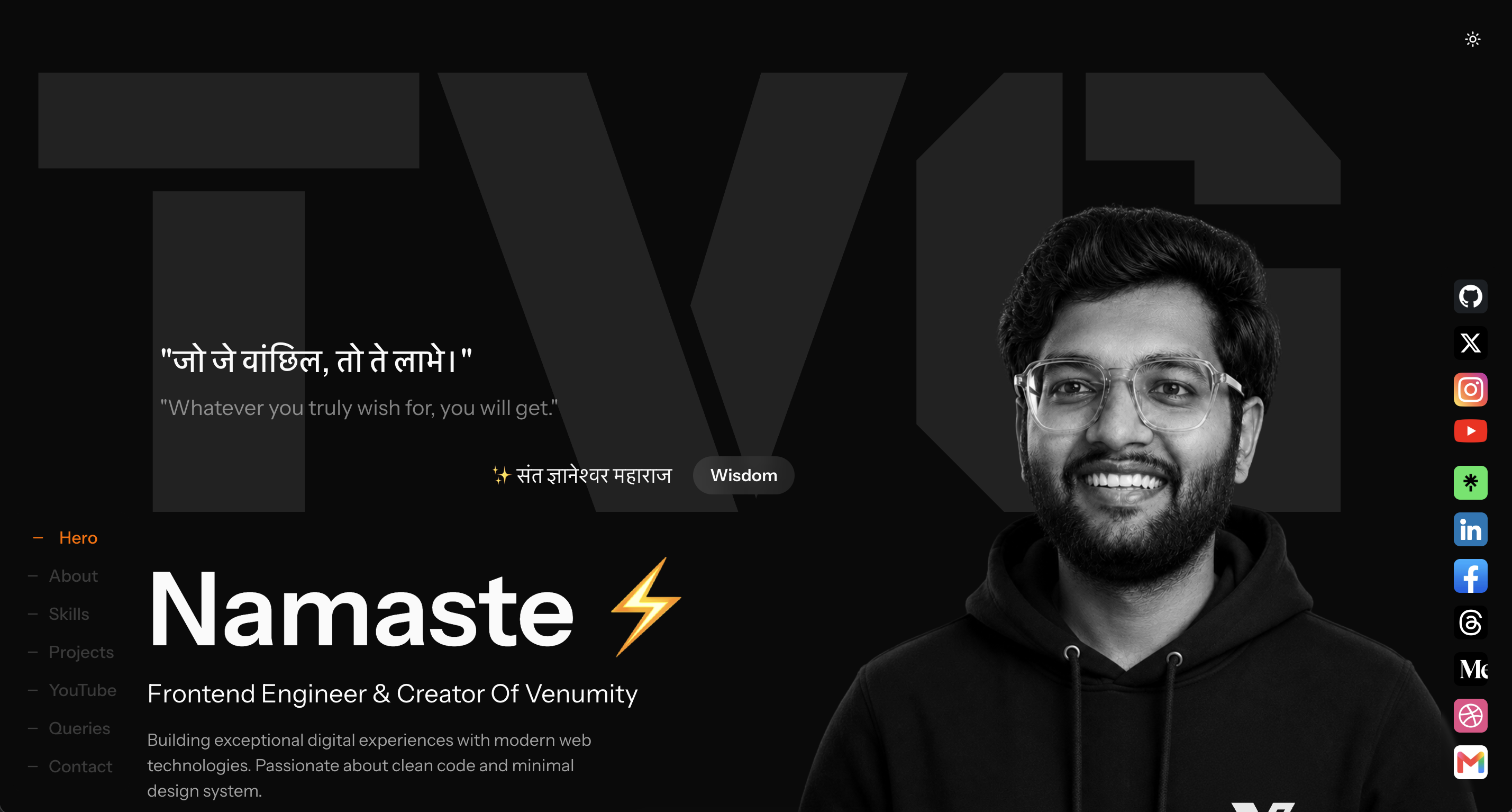 The Vinayak Gore - Portfolio